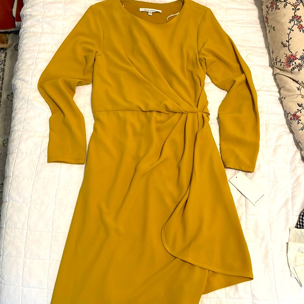 Mustard dress
